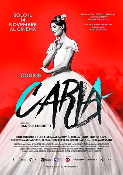 Codice Carla SOLO MARTEDI' 14 NOVEMBRE | Cinema Excelsior Montecatini